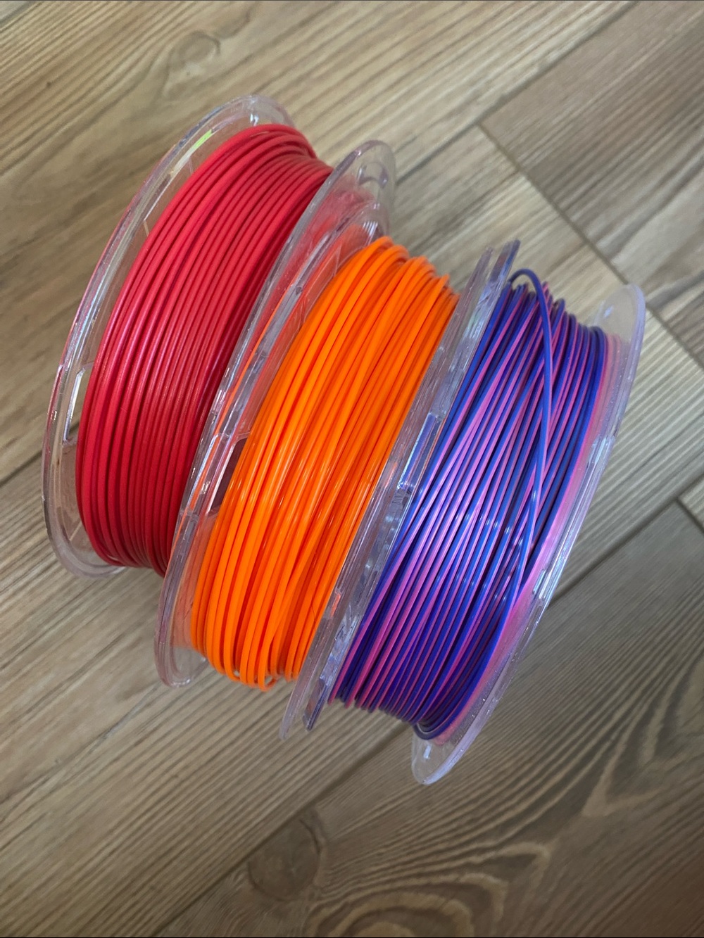 Toybox 3D Printer Food Bright 3-Pack Filament cherry , tangerine, plum berry